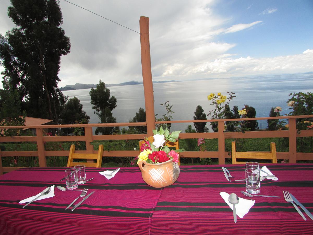 Gasthaus Titicaca Chaska Wasi Amantani Isla Amantani Exterior foto
