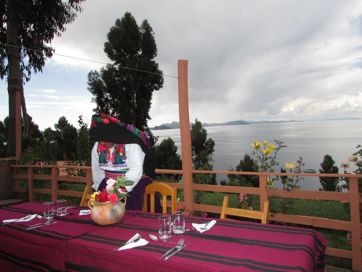 Gasthaus Titicaca Chaska Wasi Amantani Isla Amantani Exterior foto